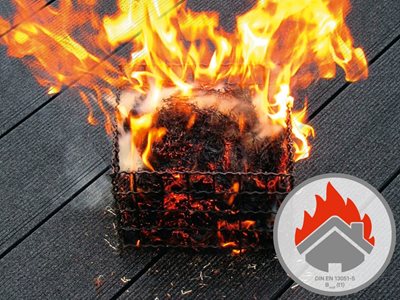 A TWINSON TERASZOK KIÁLLTÁK A TŰZÁLLÓSÁGI PRÓBÁT 